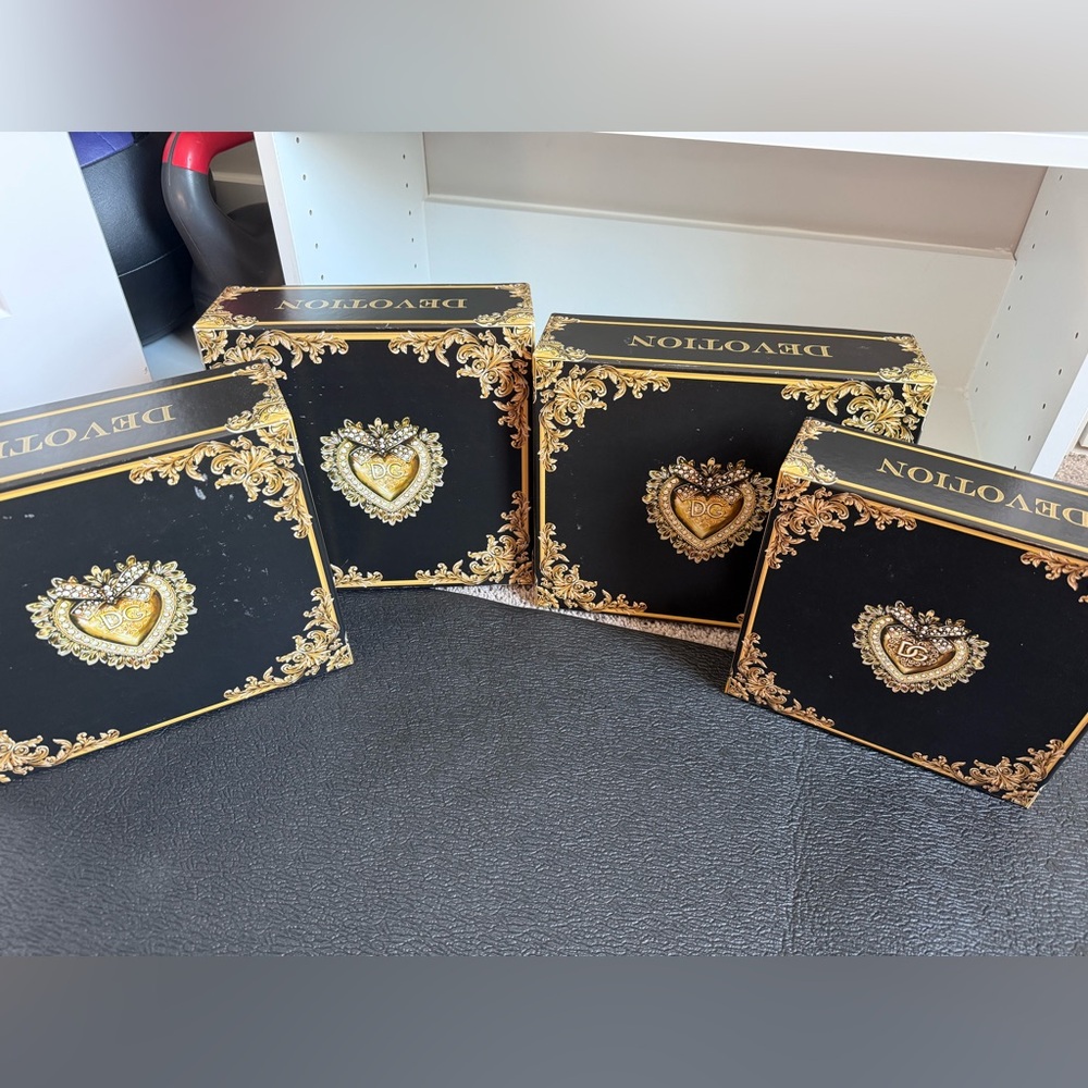 Dolce and Gabbana - Devotion Black and Gold Decorative Boxes